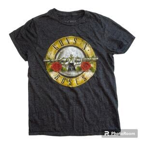 Guns N’ Roses Gray Official Band T-Shirt, Size S Very Good Condition